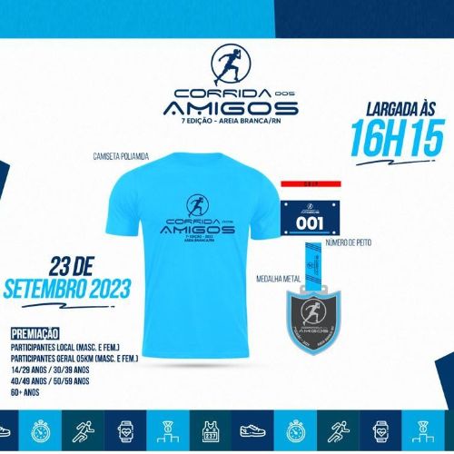 evento: 7ª EDIÇÃO – CORRIDA DOS AMIGOS 